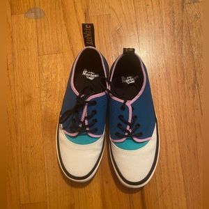 Colorful, Doc Martens sneakers. Women’s size 8.